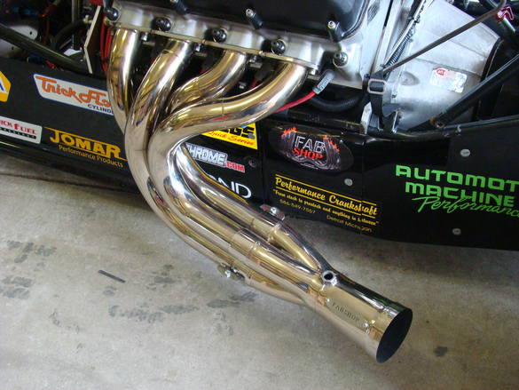 Big Block Ford Dragster Headers - Mike’s Fab Shop Inc.