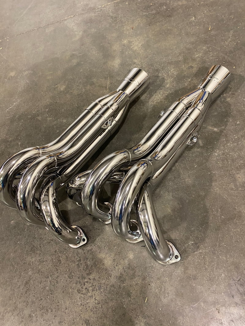 Vertical Truck Pulling Headers - Mike’s Fab Shop Inc.